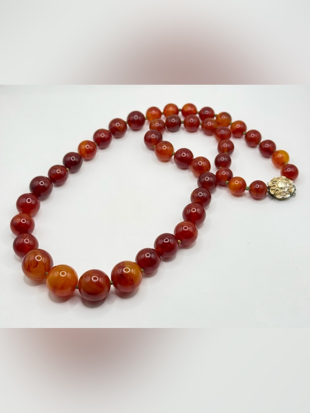 Old Vintage Bakelite Necklace Western Germany | 26inch | 83.86 grams